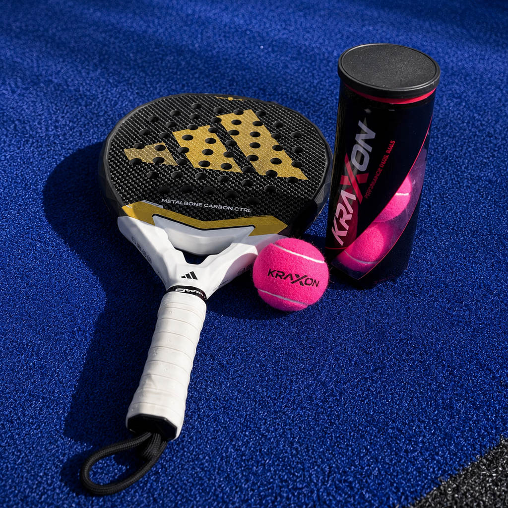 Kraxon Pink Padel Balls 9-Pack