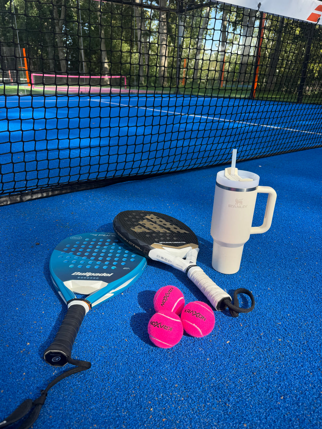 Kraxon Pink Padel Balls 9-Pack
