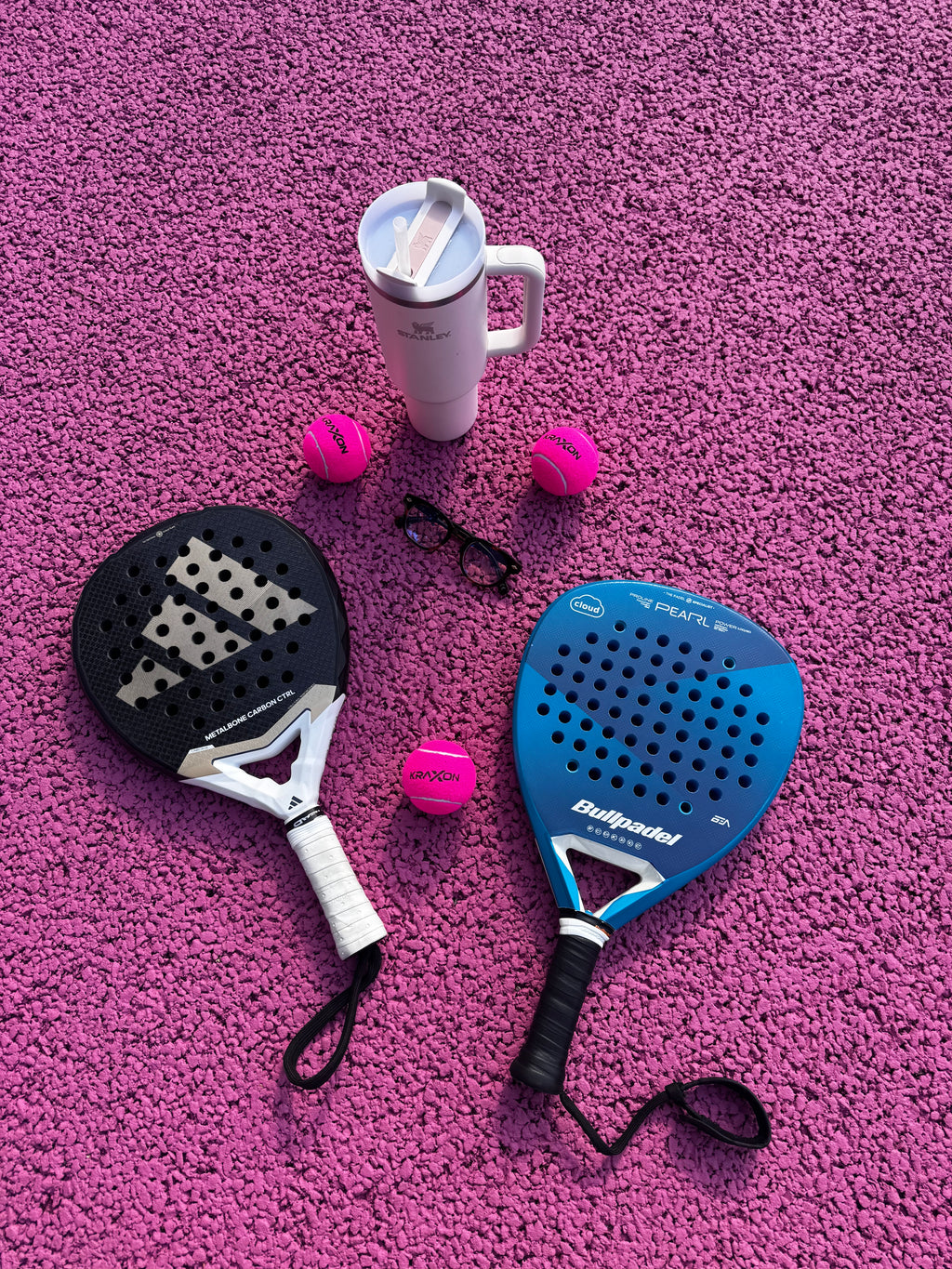 Kraxon Pink Padel Balls 9-Pack